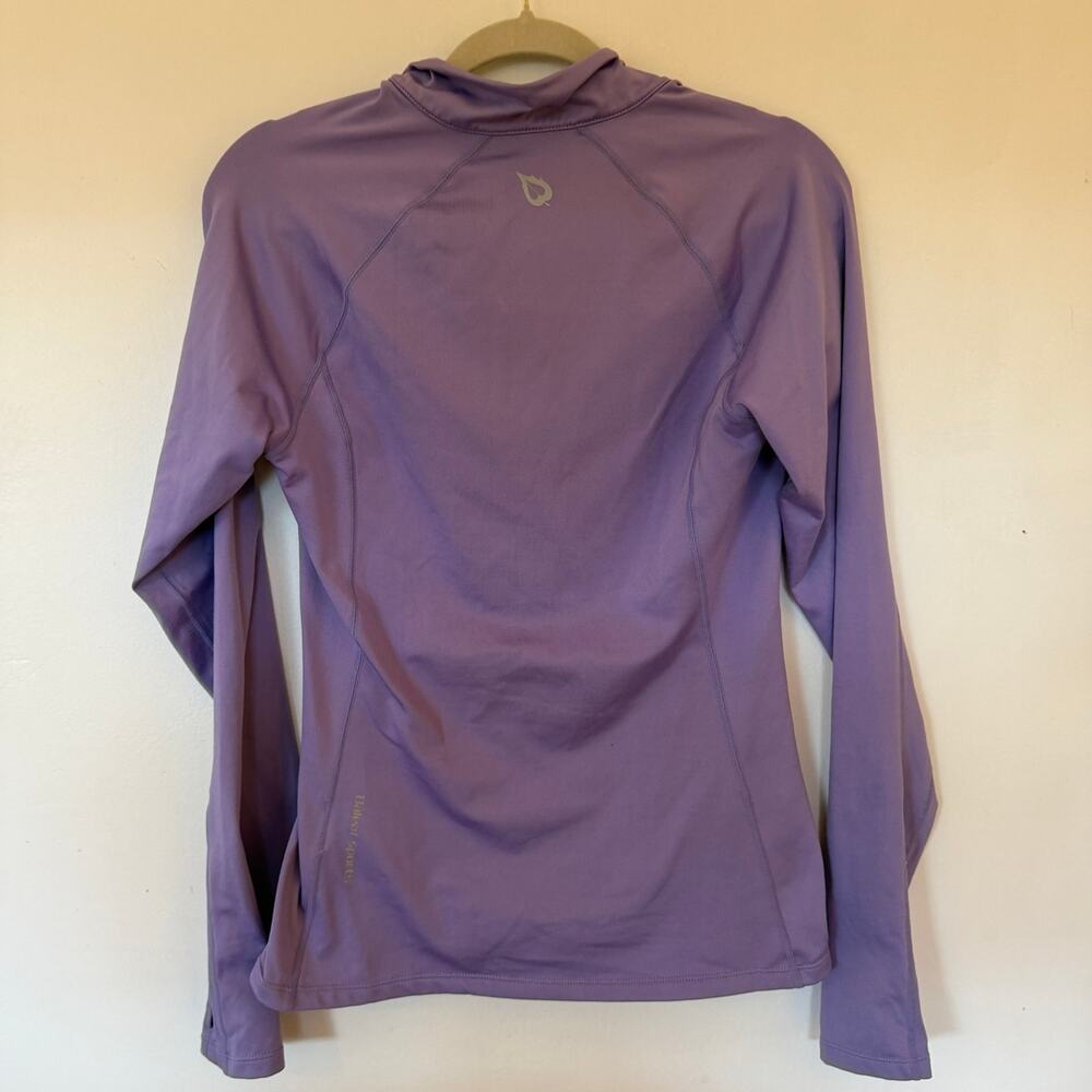 BALEAF Lavender Women’s Thermal Fleece 1/2 Zip Running Pullover Jacket Size S - Picture 5 of 5